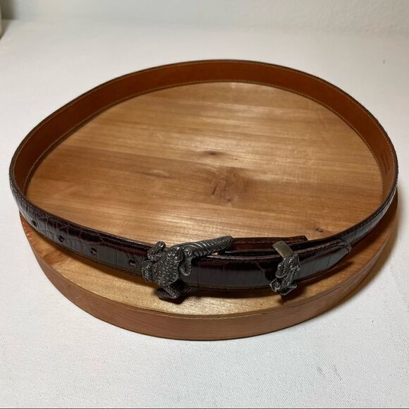 J. Deegan sterling silver frog belt - Picture 9 of 16